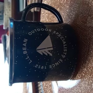 L.L Bean Outdoor Specialist Enamel  Speckled Coffee/Camping/Collectable